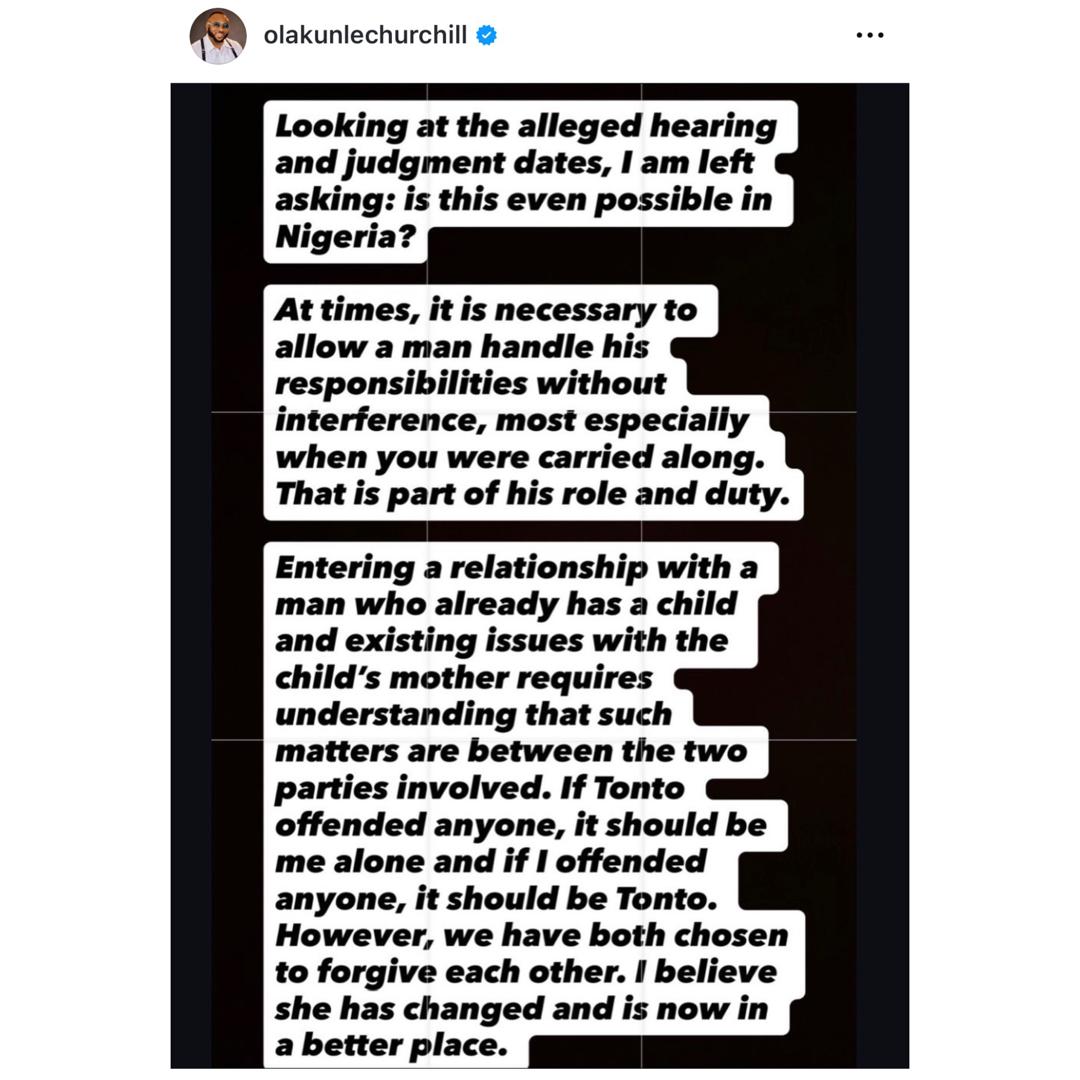 ?There was no legally recognised marriage, just introduction? - Olakunle Churchill speaks on end of his marriage to Rosy Muerer